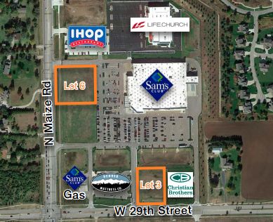 Sam's Club Outlots, Lot 6 - N Maize Rd and W 29th St N, Wichita, KS 67205 -  